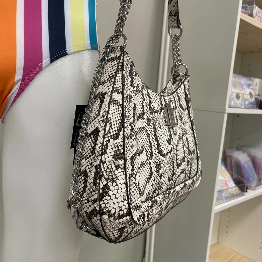 $189.50 INC International Concepts ESMIE VANILLA PYTHON pattern - Picture 2 of 15